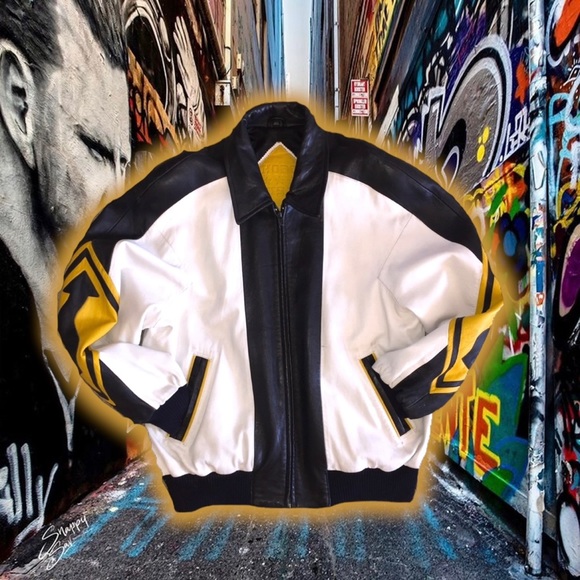 💎Vintage💎 Michael Hoban Street Sign 🚸HOBO Leather 🧥 - Picture 2 of 8